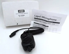 MSA 10175626 ClearCommand HARRIS UNITY XG-100 HCS Helmet Lapel Microphone - NIB