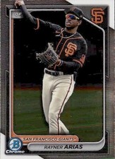2024 BOWMAN PROSPECT CHROME SAN FRANCISCO GIANTS - RAYNER ARIAS #BCP-127