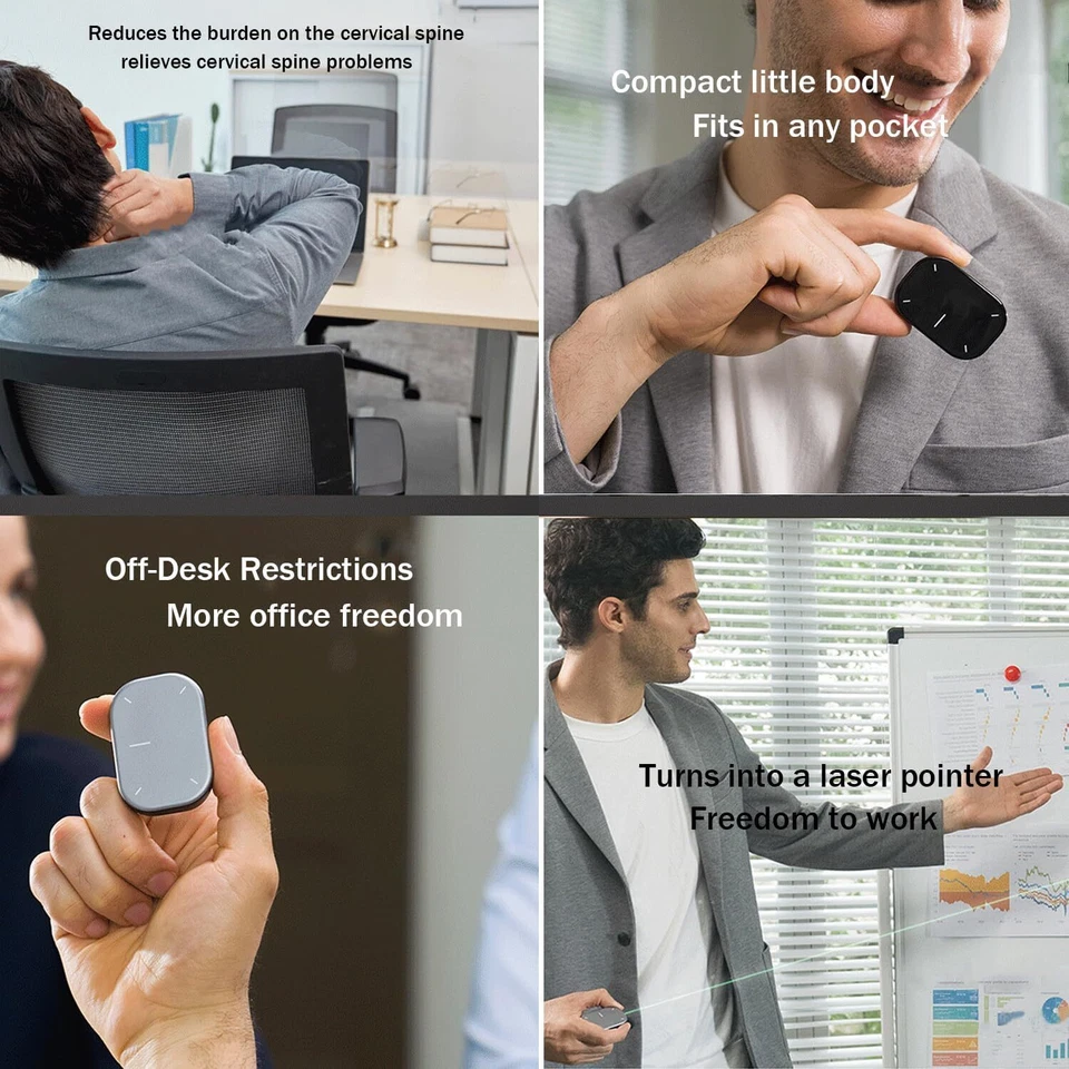 Cheerdots2 Bluetooth Detachable Air Mouse Wireless laser light Mouse - Image 4 of 4