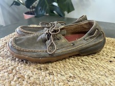 Twisted X Womens 6.5 Slip On Driving Moccasin Moc WDM0003 Brown Leather