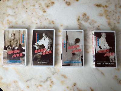 Aikido VHS Selection Morihei Ueshiba Rare Footage Video Tape Sensei Budo Saito 