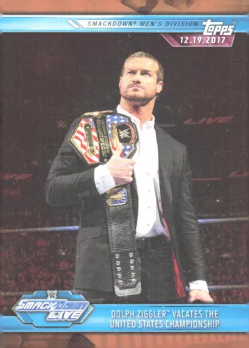 2019 Topps WWE SmackDown Live #80 Dolph Ziggler