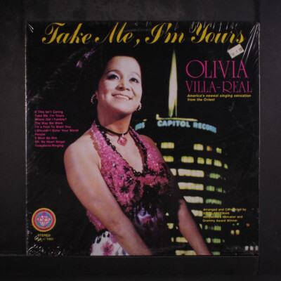 OLIVIA VILLA-REAL: take me, i'm yours CRYSTAL GEM 12'' LP 33 RPM