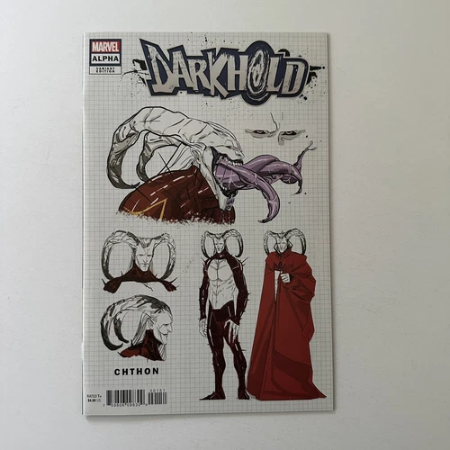 Marvel Comics Darkhold Alpha #1 Cian Tormey 1:10 Cthon Design Variant NM 2021