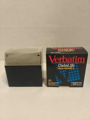 Verbatim DataLife MF 2HD 3.5'' Floppy Disks 9* Pack High Density Microdisks READ