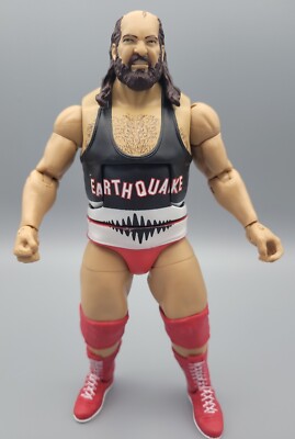 WWE Mattel Elite Series Earthquake Natural Disaster Then Now Forever Figure WWE