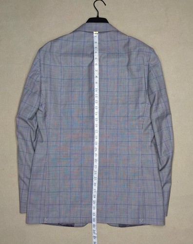 RALPH LAUREN Blazer Size 42 XL light gray 70% wool &30%polyester - Picture 15 of 19