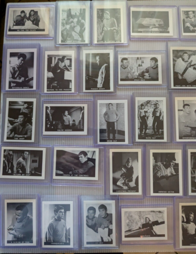 1967 LEAF STAR TREK EUROPEAN REPRINT CARDS PARTIAL SET (54 CARDS) - Picture 3 of 9