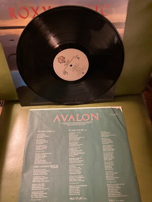ROXY MUSIC - AVALON - LP Vinyl Promo Warner Bros. Records - 1