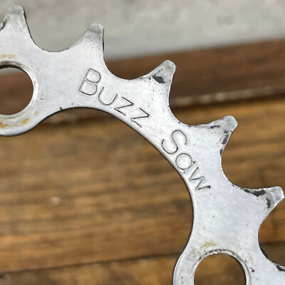 Vintage Onza Buzz Saw 24t Chainring SS24T 24 Tooth 74 BCD Steel