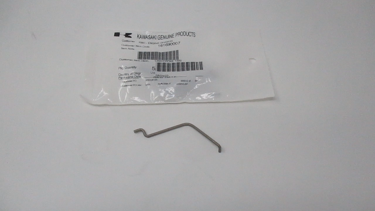 2 Genuine Kawasaki 16169-0007 16169-7020 Choke Linkage Wire for