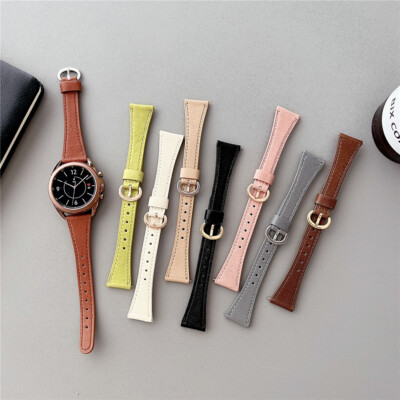Slim Leather Band Strap for Samsung Galaxy Watch 6 5 Pro 4 3 42/46/40/44/43/47mm