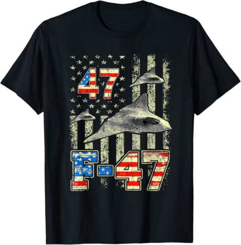 Funny F47 Fighter Jet Trump Shirt F-47 Jet Fighter Aircraft T-Shirt S-5XL