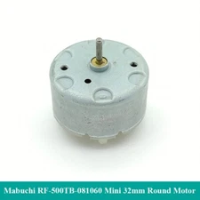 MABUCHI RF-500TB-081060 DC12V-24V 5900RPM Mini 32mm Diameter Round Spindle Motor