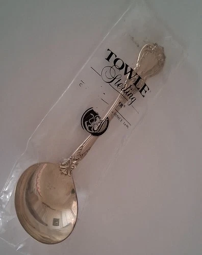 Towle Old Master Sterling Silver Cream Soup Spoon