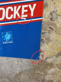 Manual de hockey sobre hielo - Sistema de entretenimiento Nintendo NES