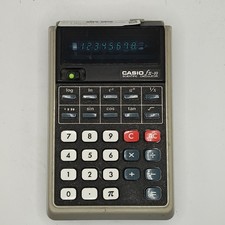  RARE Casio fx-10 Vintage 1974 Scientific Calculator - READ DESC 2627