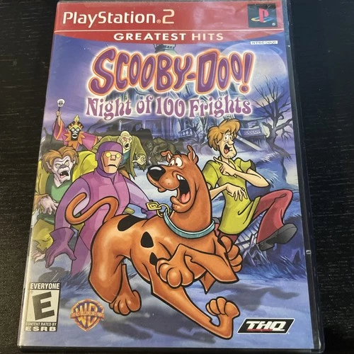 Scooby-Doo Night of 100 Frights PS2 CIB Complete Tested & Working Greatest Hits