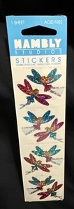 Vintage Hambly Studios "Magical Fairy" glitter stickers