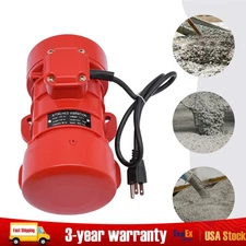 250W Corded Electric Concrete Vibrator Motor Shaker Table Vibration Motor NEW