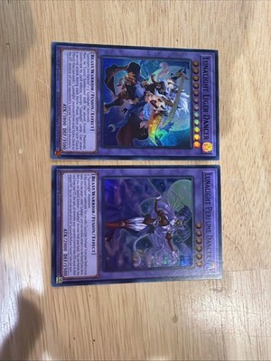 Lunalight Perfume Dancer and Lunalight Liger Dancer 1st Edition Yu-GiOh