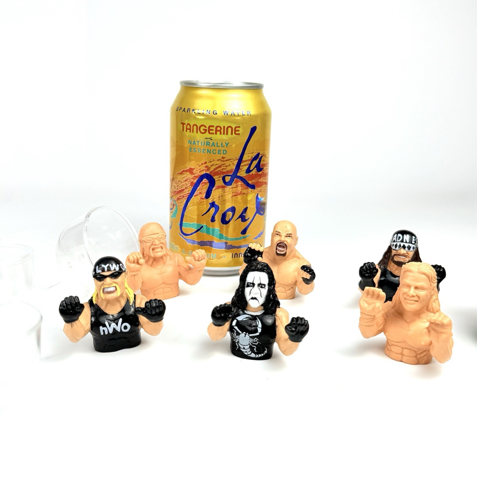 1999 WCW Wrestling Thumb Wrestling Hollywood Hogan Sting Lex Luger GOLDBERG lot.