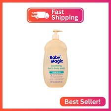 Baby Magic Soothing Hair Body Wash, Vanilla Oat, 30 Fl Oz