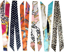 2/6/10Pack Scarf Bags for Women Handbag Scarfs Band Hair Neck Scarves Fashion Gi