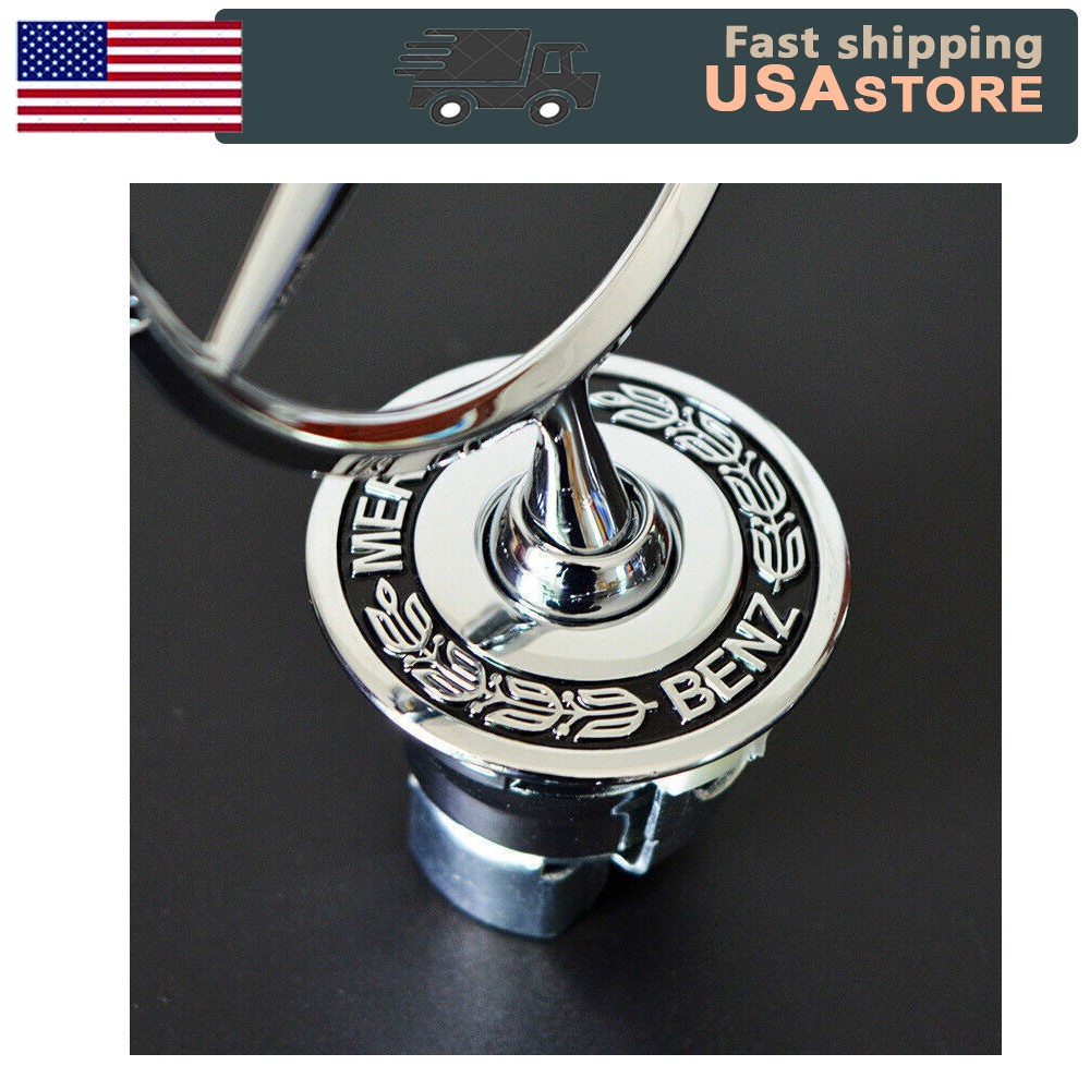 Mercedes S500 S550 S600 Classic Laurel Wreath Hood Emblem Badge