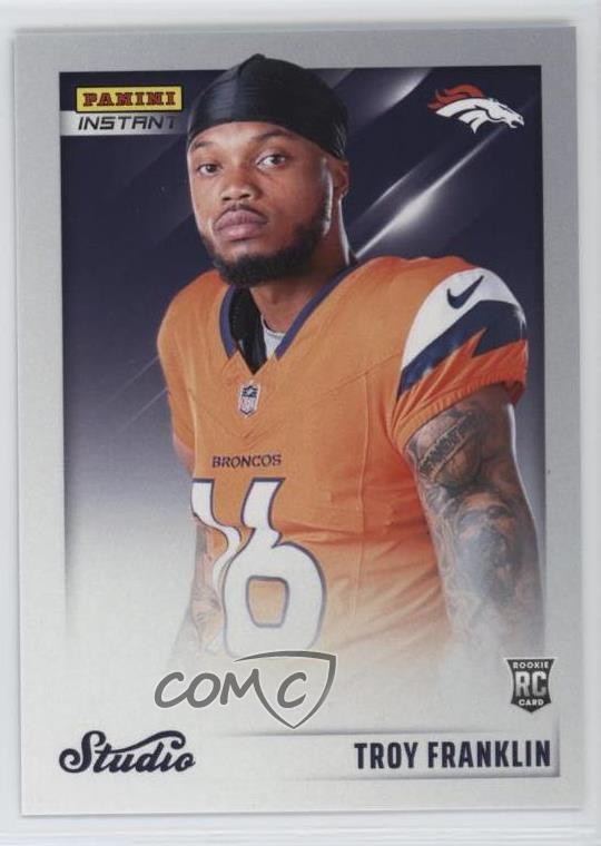 2024 Panini Instant Studio Rookies /1672 Troy Franklin #SR-30 RC 0ww3