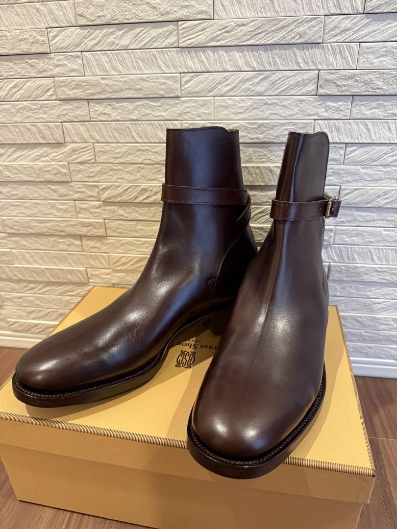 靴 CLINCH BRASS JODPHUR BOOTS CALF BROWN Clinch Jodhpur Boots Brown Calf brass US8.5 | eBay
