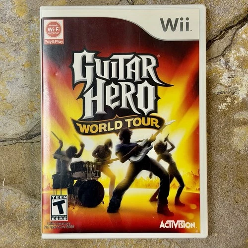 Guitar Hero: World Tour CIB - Nintendo Wii **TESTED**