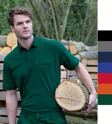 Result Herren Workwear Poloshirt XS-5XL Formstabilität Arbeitsshirt R312X NEU