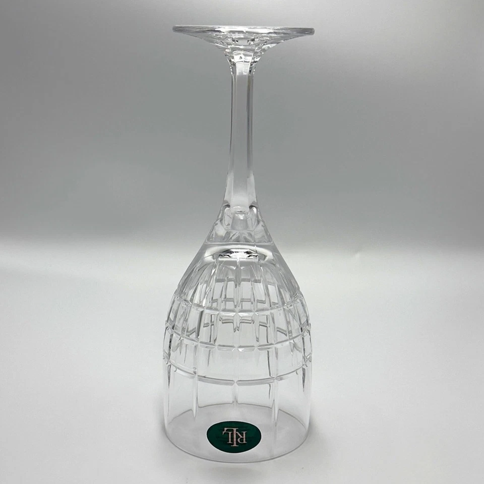 Nuevo Ralph Lauren Cóctel Fiesta Una Plomo Cristal Vino Copa Agua Alemania Foto 4 de 4