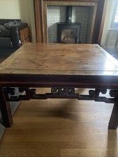 Qing Dynasty Chinese Style Large Coffee Table With Damage See Photo