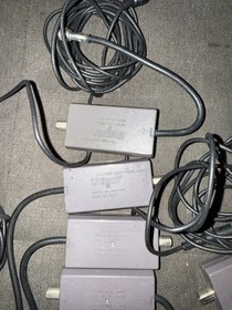 Lot of (5) Official Nintendo NES Super SNES RF Adapter Cables NES-003 AV Cord
