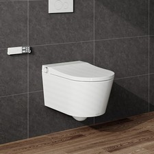 Dusch Bidet WC Spülrandlos Smart Toilette elektrisch Komplettanlage Sitzheizung
