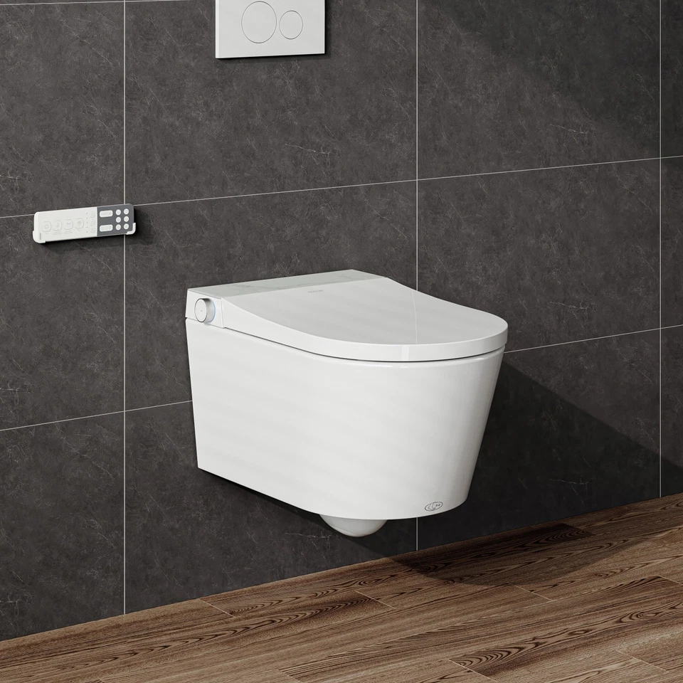 Dusch Bidet WC Spülrandlos Smart Toilette elektrisch Komplettanlage Sitzheizung