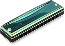Suzuki C-20 Olive 10-hole Diatonic Harmonica - C Major