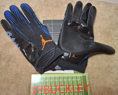 NIKE JORDAN FLY LOCK NCAA FLORIDA GATORS RECEIVER FOOTBALL GLOVES FN5461-009 3XL