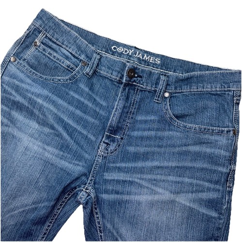 Cody James Jeans Blue Denim Western Cowboy Straight Leg 36x36 - Picture 2 of 7
