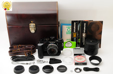 OLYMPUS OM-1 black Film Camera 28mm f/2.8 Winder2?OH! N.MINT in Case?#431...