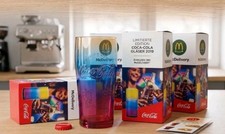 Mcdonalds Coca Cola Regenbogenglas 2019 Limitierte Edition NEU OVP ungenutzt