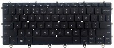 DE343 Replacement single key cap for keyboard Dell XPS 9365 13 9365