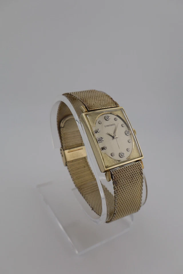 Vintage 1950s Longines Tuxedo 10KGF Manual-Wind Men's Watch - Working - Image 2 of 4