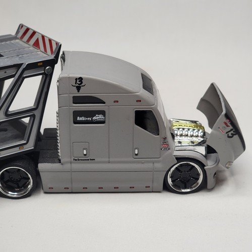 Maisto Allstars Elite Transporter Car Hauler 1/64 Diecast Outlaw Semi Truck - Picture 8 of 19