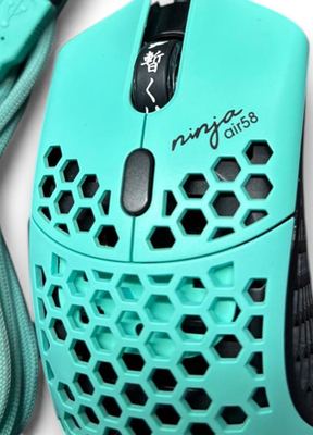 Finalmouse Air58 Ninja Cherry Blossom Blue Gaming Mouse / Replaced