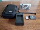 Canon PowerShot Elph 180 20Mp 8x Zoom Silver Point & Shoot Digital Camera Bundle