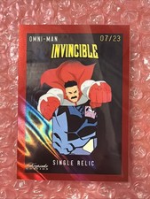 Invincible Keepsake- Omni-Man SINGLE RELIC /23 Red Lava Exclusive 
