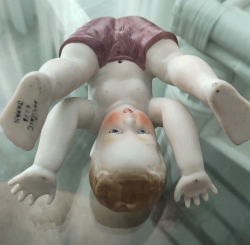 Klavier Baby Biskuit Figur Made In Occupied Japan Ardalt - Bild 8 von 10